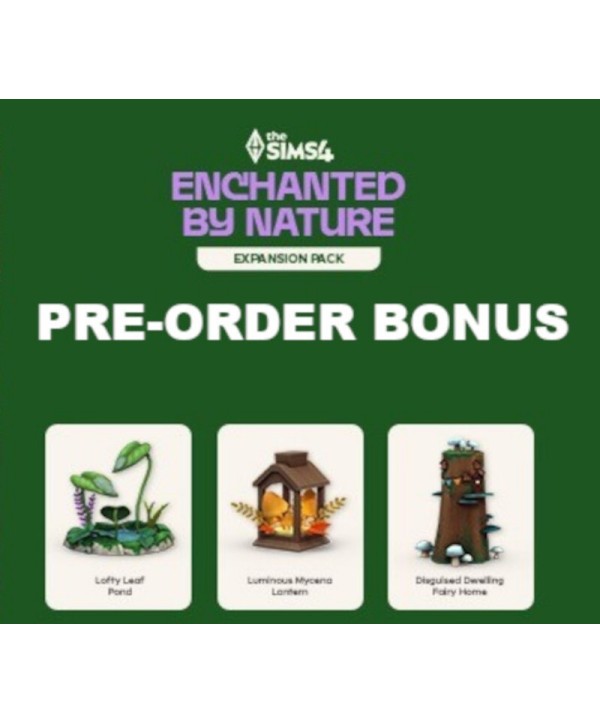 The Sims 4 - Enchanted by Nature - Pre-Order Bonus DLC Origin Key EUROPE